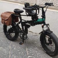 seggiolino con staffa fatbike