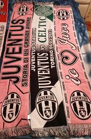 set sciarpe juventus