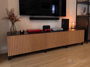 Mobile TV IKEA BESTÅ 180 cm effetto legno