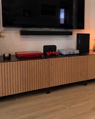 Mobile TV IKEA BESTÅ 180 cm effetto legno