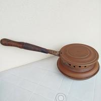 scaldaletto vintage in rame 