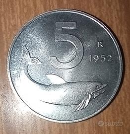 Cinque lire del 1952