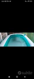 Piscina gonfiabile + depuratore + telo