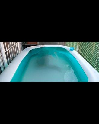 Piscina gonfiabile + depuratore + telo