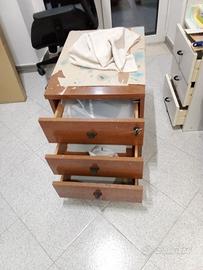 cassettiera per scrivania o da sola