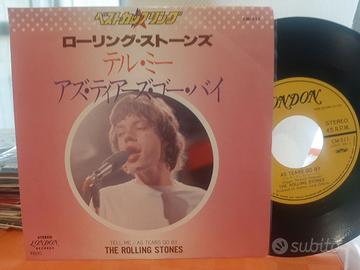 THE ROLLING STONES 45 GIRI JAPAN USATO