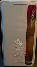 SMART CLEAR VIEW COVER SAMSUNG S21+ Grigio 