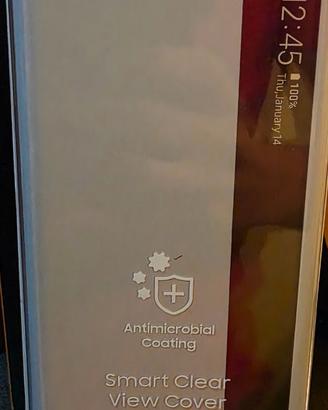 SMART CLEAR VIEW COVER SAMSUNG S21+ Grigio 