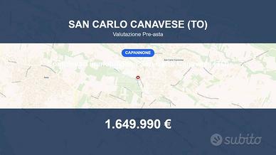 Immobile in asta di 57950 m² a San Carlo Canavese