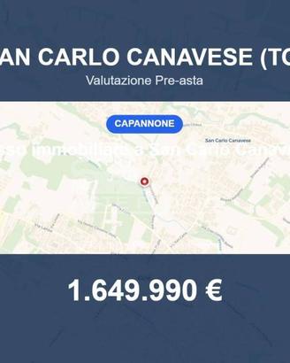 Immobile in asta di 57950 m² a San Carlo Canavese