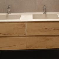 LAVELLO DOPPIO IN GRES PORCELLANATO