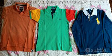Lotto 3 Polo Vintage – Fred Perry, Ralph Lauren, A