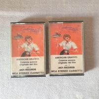 Lotto 2 musicassette Originali "American Graffiti"