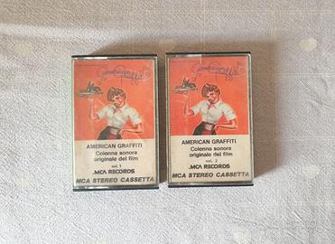Lotto 2 musicassette Originali "American Graffiti"