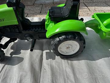 Trattore Giocatolo Falk Country Farmer Verde