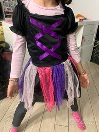 Vestito bambina 6-7 anni halloween