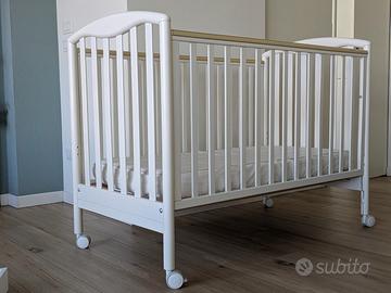 Lettino Pali+materasso+ set tessile 