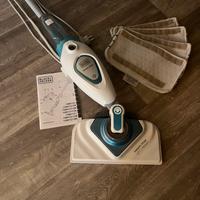 Lavapavimenti a vapore + 4 panni in microfibra