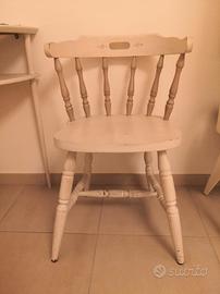 Sedia Old America shabby chic