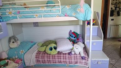Letto a Castello Doimo CityLine con 3° Letto Estra