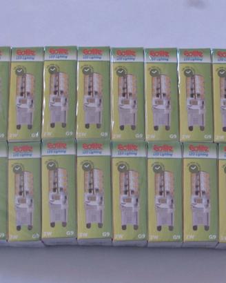 20 x lampadina G9 led da 2Watt , Nuove !