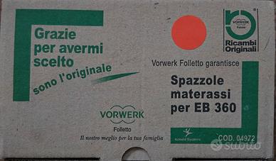 Spazzole materassi per EB 360 Vorwerk Folletto