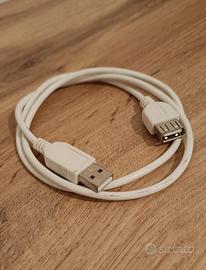 Cavo prolunga USB-A Maschio/Femmina – 80 cm