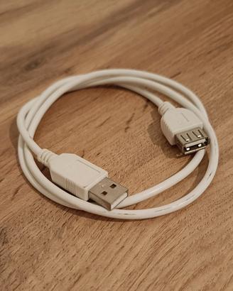 Cavo prolunga USB-A Maschio/Femmina – 80 cm