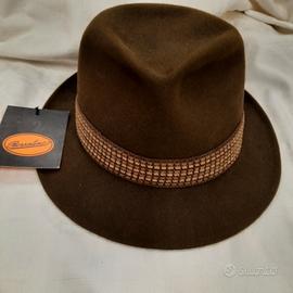 cappello Borsalino feltro uomo nuovo 