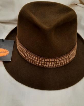 cappello Borsalino feltro uomo nuovo 