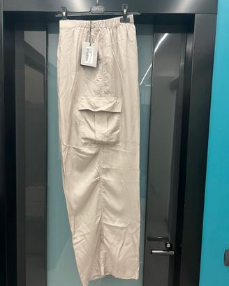 Pantalone viscosa cargo donna Aspesi