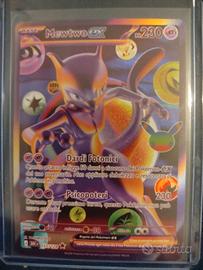 Carta Pokemon mewtwo ex futuristic rare