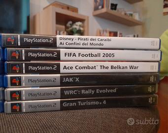 Assortimento giochi PlayStation 2