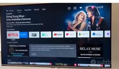 TV smart 43”con scatola originale