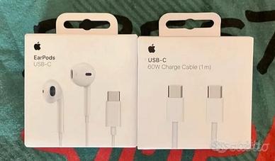 Cuffie Apple EarPods USB-C, Cavo USB-C intrecciato