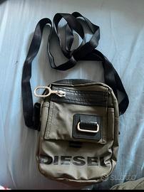 Borsello a tracolla Diesel verde militare- vintage