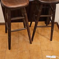 2 sgabelli per mobile bar