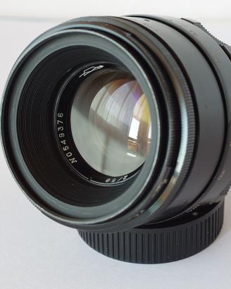 Helios 44-2 58mm f2 KMZ 8 lame ZENIT M42,SWIRLY