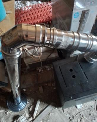 stufa pelet semi nuova 