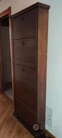 Scarpiera in legno