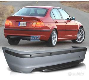 PARAURTI POSTERIORE BMW E46 BERLINA 98-05 LOOK M P