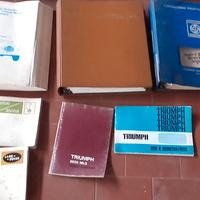 Manuali assist/ricambi Rover/Triumph anni 65/83
