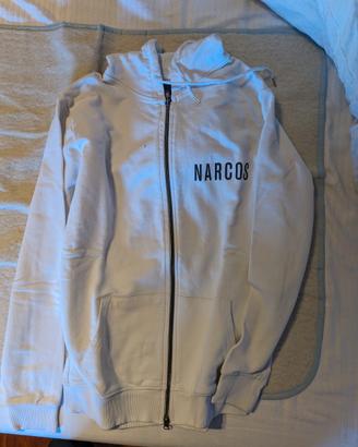 Felpa con zip Narcos