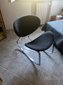 Sedia dondolo design moderna Maisons du Monde