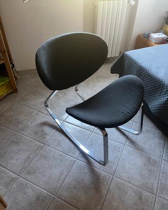 Sedia dondolo design moderna Maisons du Monde