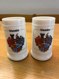 Coppia boccali birra