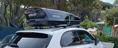 📦 Barre portatutto FARAD BM + Aerodynamic Grey