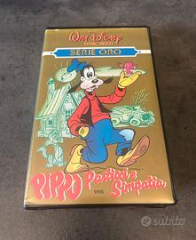 VHS DISNEY “ PIPPO PASTICCI E SIMPATIA “