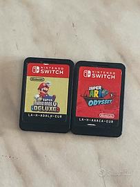 Cartuccie super mario nintendo switch
