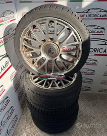 CERCHI E GOMME FIAT 500 ABARTH 595 205 40 17
